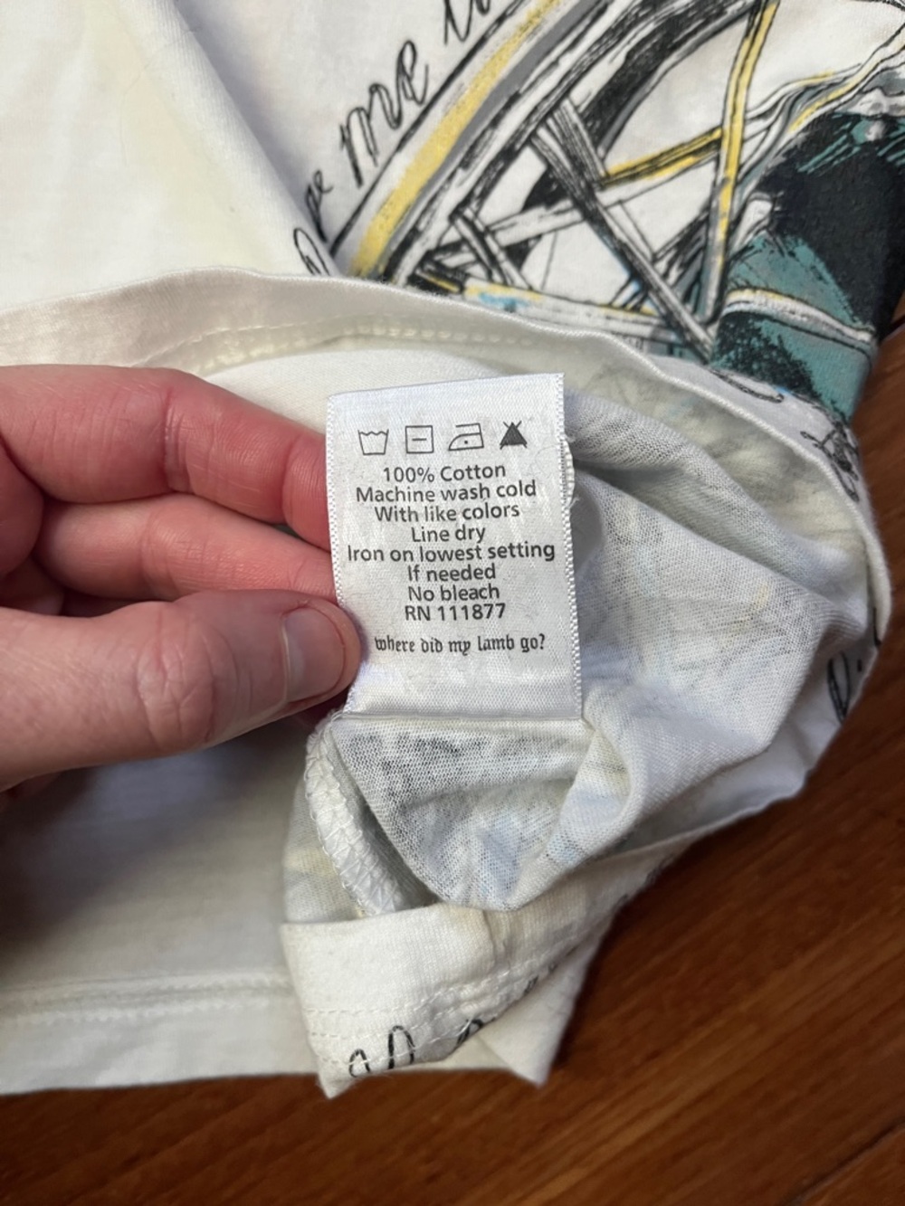 NWOT L.A.M.B. Bicycle Wheel Long Sleeve Tee PRICE FIRM - Picture 7 of 9